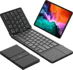 Nillkin Bluetooth 5.0 Foldable Keyboard with Trackpad & Numpad, Full-Size Travel Keyboard for iPad Tablet Laptop PC iOS Android - Image 9