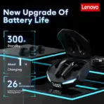 2026 Lenovo XT53 Bluetooth 5.4 Earphones LED Power Display Gaming Headphones Waterproof Anti-sweat GM2 Upgraded Wireless Earbud - Image 4