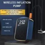 LEIBOO Wireless Car Air Compressor Air Pump Electric Tire Inflator Pump for Motorcycle Bicycle AUTO Tyre with Digital Display - Image 2
