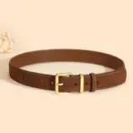 Luxury Suede Leather Belt for Women Fashion Gold Pin Buckle Wide Ladies Waist Belts Dresses Jeans Daily Casual Wear - Image 22