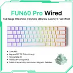 Akko MonsGeek FUN60 Mechanical Keyboard Magnetic Switch 60% Gaming Keyboards Rapid Trigger 0.01mm 8K ARGB HE/TMR Custom Keyboard - Image 22