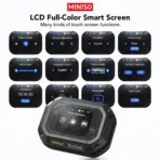 AI MINISO M98 Wireless Headphones OWS Sports Bluetooth Earphones Gaming Headset AI Translator Earbuds APP LCD Touch Screen IPX5 - Image 2
