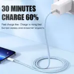 1-50Pcs 60W Type C Weaving Cable For Apple iPhone 14 13 12 11 15 17 16 Pro Max Plus USB C Fast Charging Cable Phone Accessories - Image 6