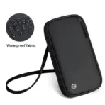 Travel Wallet Passport Card Holder Crossbody Shoulder Organizer Bag Abroad Ticket Document Protection Cover Hanging Neck Pouch - Image 3