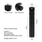For Insta360 X6 X5 X4 X3 Invisible Selfie Stick Extended Selfie Stick for GoPro 13 12 DJI Action 6 5 4 Camera Aluminum Stand - Image 9