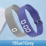 2026 Outdoor Smartwatch Sports Bracelet Vibration Alarm Clock Reminder Sleep Monitoring 24 Hours Pedometer Rechargeable Bracelet - Image 25