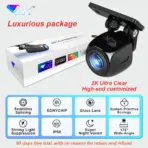 AHD 1920x1080P Car Rear View Camera 200° for Fisheye Golden Lens Full HDR Night Vision Vehicle Back Car Reversing Front Camera - Image 9
