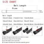 High-End Fashion Business Belt for Men - 3.5cm, Handsome Alloy Automatic Buckle, Durable PU Leather - Image 6