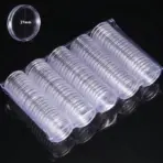 10-100pcs 21/23/25--45mm Coinning Capsules Storage Box Clear Plastic Coinning Cases Holders Protector Coinning Capsules Storage - Image 32
