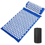 Acupressure Mat Massage Mat Pillow Set Applicator for Neck Foot Yoga Mat with Needle Back Cushion