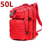 25L/50L Sturdy Nylon Waterproof Tactical Sports Trekking Fishing Hunting Camping Hiking Bag Backpack Outdoor Rucksacks - Image 13