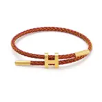 Versatile And Atmospheric H-Shaped Buckle Stainless Steel Rope Bracelet Adjustable Bracelet Titanium Steel Waterproof for Men - Image 15