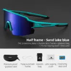 ROCKBROS Bicycle Glasses with Myopia Frame Polarized Len Bike Eyewear Goggles UV400 Outdoor Sports MTB Road Cycling Sunglasses - Image 9