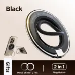 Joyroom Ring Phone Holder Colorful Magnetic Kickstand Silicone Ring Magnetic Phone Grip Holder Stand For iPhone Samsung Huawei - Image 8
