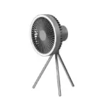 HOMEFISH Portable Rechargeable Camping Fan 4000mAh 10000mAh Wireless Ceiling Desktop Fan with Power Bank LED Light - Image 10