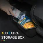Rear Seat Storage Box for Tesla Model Y Juniper 2025 2026 Organizer Center Console Bins Backseat Trash Can Garbage Accessories - Image 4