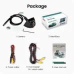 GreenYi AHD 1920x1080P Car Rear View Camera 170° Fisheye Golden Lens Full HD Night Vision Vehicle Reversing Front Cameras G899 - Image 6
