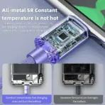  120W 6A Data Cable Fast Charging Cable USB Type-C Charge Cord For Samsung Xiaomi Huawei Phone Quick Charge Wire 0.25/1/1.5/2M - Image 2