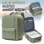 Cabin Airplane Travel Backpack 40x30x20, Hand Luggage Cabin Backpack Wizzair 40x30x20 Carry-Ons Men Women 15.6 inch Laptop Bags - Image 13