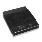 TIMEMORE Basic 2 Black Mirror Pour Over Coffee Scale Flow Rate Display Auto Timer Digit Kitchen Food Scale Espresso 0.1g/2kg - Image 7
