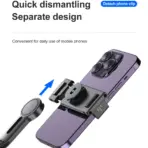Phone Stabilizer Smart Facial Tracking with Removable Fill Light Phone Stand Wireless Selfie Stick Tripod for Live Streaming New - Image 3