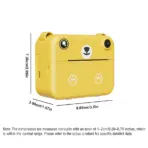 Digital Children Camera Photography Instant Print Photo 1080P HD Video Recorder Mini Thermal Printer Educational Birthday Gifts - Image 2