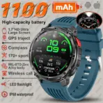 New T-Rex3 Ultra 1100mAh Battery Smart Watch GPS Track Compass IP69K Waterproof Sports tracker Outdoors Military Smartwatches - Image 17