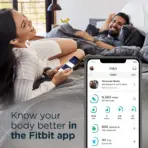 Fitbit Versa 2 Health and Fitness Smartwatch with Heart Rate, Music, Alexa Built-In, Sleep and Swim Tracking, Black/Carbon - Image 6