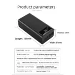 Power Bank 30000mah 40000mAh 50000mah PowerBanks Battery Digital Display for Iphone Samsung Huawei Xiaomi Fast Charging - Image 5