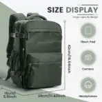 Ryanair 40x30x20 Cabin Bag Men Air Vacuum Compression Backpack Hand Luggage Laptop Backpack,42x29x15 Vacuum Clothing Storage Bag - Image 9