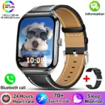 New For OPPO Ultra Thin Smart Watch Men AMOLED HD Screen Always Show Time Heart Rate Bluetooth Call Sports Waterproof Smartwatch - Image 10