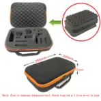Hard Storage Box DIY Foam Shockproof Customized Travel Bag Zipper Box Case Camera Collection Bag For Outdoor Tool Accessories - Image 9