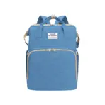 Foldable Bed Diaper Bag with Changing Station Insulated Pocket and Large Capacity Multifunctional Double Shoulder Mommy Bag - Image 8