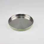 Big Baby Feeding Plate Silicone Stainless Steel Boy Girl Tableware Cute Plain - Image 8