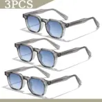 1/2/3 Pcs Wholesale New Square Retro Sunglasses Men Fashion Punk Sun Glasses Women Travel Eyewear Lunette De Soleil Femme UV400 - Image 15
