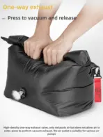 Vacuum Compression Storage Bag Portable Large Capacity Waterproof Luggage Bag Clothes Bag Dustproof Business Trip Travel - Image 3
