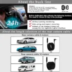 10"  Dash Cam 4K 3840*2160P Car Dvr Carplay Android Auto GPS 5G WIFI AUX Stream RearView Mirror Dashcam Camera Drive Recorder FM - Image 6
