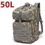 25L/50L Sturdy Nylon Waterproof Tactical Sports Trekking Fishing Hunting Camping Hiking Bag Backpack Outdoor Rucksacks - Image 11