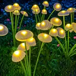 Solar Garden Lights Dual Mode LED Solar Mushroom Lights Waterproof Decor Yard Patio Pathway Jellyfish for Garden Ambiance - Image 7