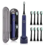 Sonic Electric Toothbrush Smart Ultrasonic Dental Teeth Whitening Rechargeable Adult Tooth Brush Sarmocare S100 With8 Brush Head - Image 7