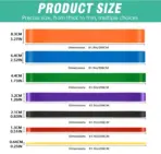 7 Levels Heavy-Duty Resistance Band Agility Training Workout Gym Equipment Yoga Pilates Accessories Rubber Band Home Gym - Image 3