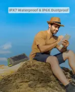 MLOVE P3 Outdoor Bluetooth Speaker, 40W Output Power Bluetooth 5.3 Speaker ,Stereo Sound IPX7 Waterproof,Micro SD Card,RGB Light - Image 6