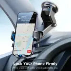 Joyroom Universal Car Mount Phone Holder with Suction Cup Base Dashboard Car Cell Phone Stand For iPhone Samsung Google Huawei - Image 2