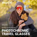 SCVCN Photochromic Sunglasses Outdoor Sports Bike Cycling Glasses Man MTB Climbing Glasses Women Driving Bicycle Eyewear New - Image 4
