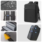 Laptop Backpack 17.3 inch Large Capacity Travelling Backpacks Waterproof Laptop Bag 15.6 17.3 Multi-pockets Men's Backpack - Image 7