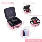 New Oxford Makeup Bag For Women Professional Large Capacity  Travel Cosmetic Case Waterproof Manicure Makeup Toolbox - Image 14