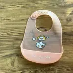 Waterproof Baby Bibs Baby Stuff Cute Cartoon Animal Printed Kids Bib Girl Boy Adjustable Soft Silicone Bib Baby Feeding Stuff - Image 12