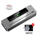 Electric Vacuum Sealer Food Storage Seal Touch Button Dry/Wet Built-in Cutter Kitchen Food Sealing Vacuum Packaging Machine - Image 11