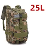 25L/50L Sturdy Nylon Waterproof Tactical Sports Trekking Fishing Hunting Camping Hiking Bag Backpack Outdoor Rucksacks - Image 22