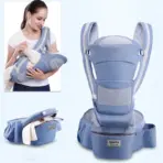 Newborn Ergonomic Baby Carrier Backpack Infant Baby Hipseat Carrier Front Facing Ergonomic Kangaroo Baby Wrap Sling Travel - Image 13